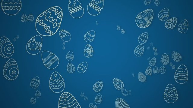 background on Easter holiday theme dynamic