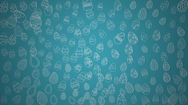 background on Easter holiday theme dynamic
