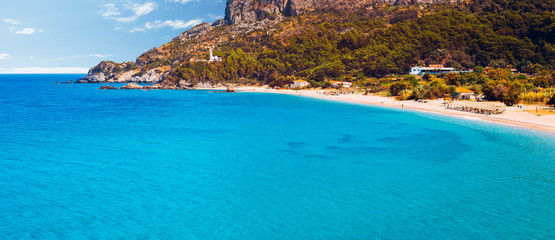 Samos beautiful beach