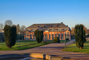 Die Orangerie in Darmstadt, Hessen, Deutschland 