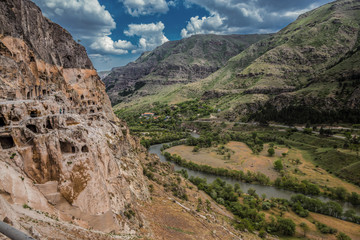 Obraz premium mountains cloud summer