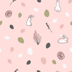 Trendy Header Design with different hand drawn shapes and textures.