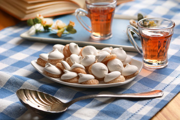 the mostaccioli, traditional Sicilian cookies