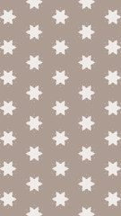 Ornate geometric pattern and two-tone abstract background