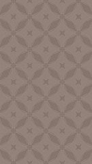 Ornate geometric pattern and two-tone abstract background