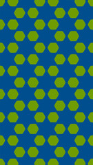 Ornate geometric pattern and two-tone abstract background