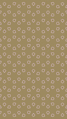 Ornate geometric pattern and two-tone abstract background