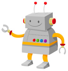 fantasy robot or droid cartoon character