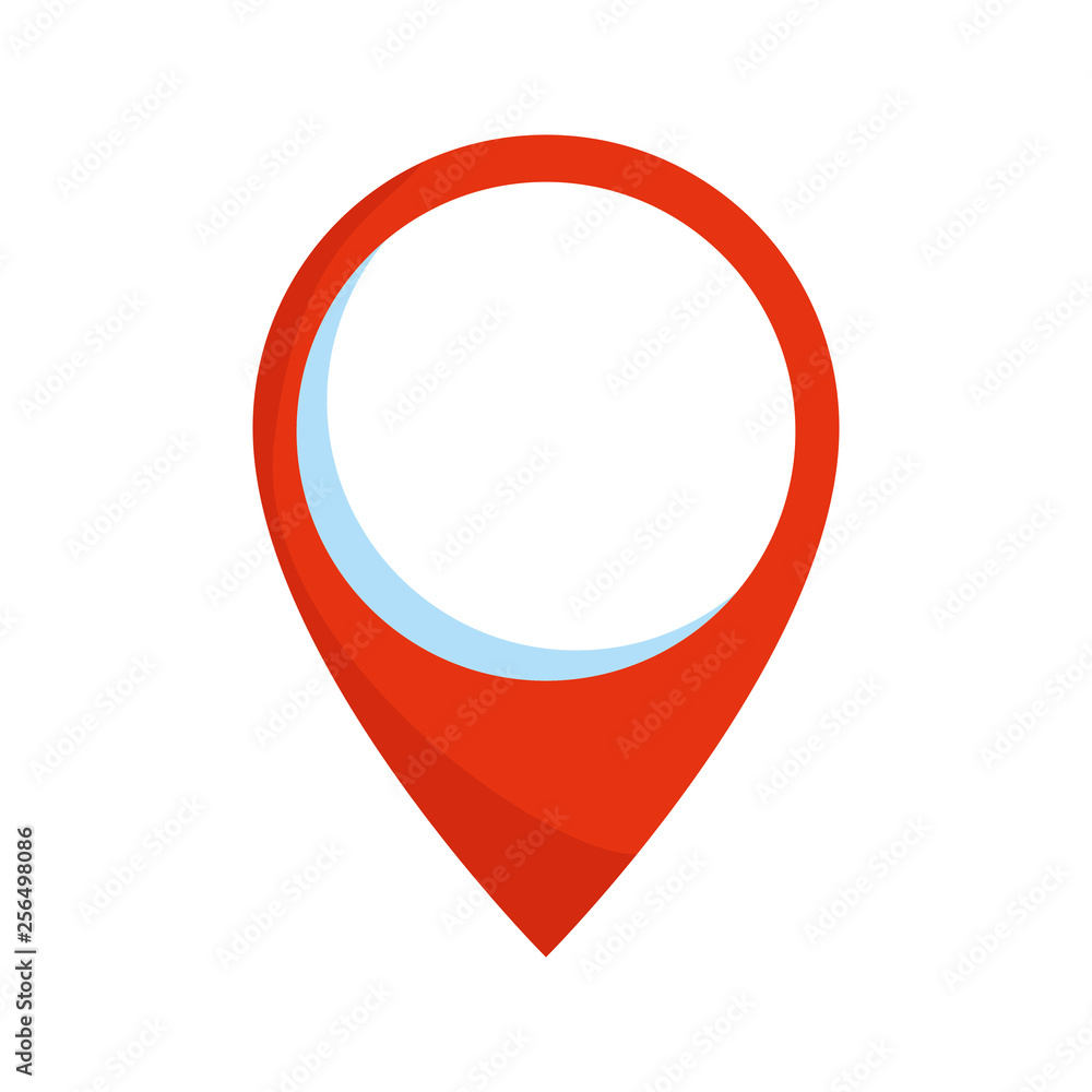 Poster pin pointer location icon