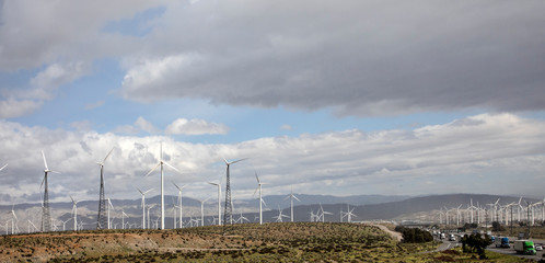 wind generators produce electricity in america