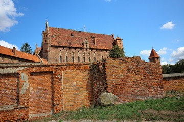 Castle Malbork in Northern Poland