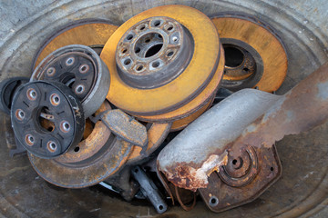 Altmetall vom Automechaniker