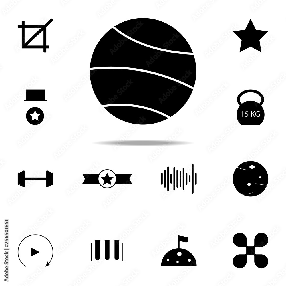 Poster planet icon. web icons universal set for web and mobile