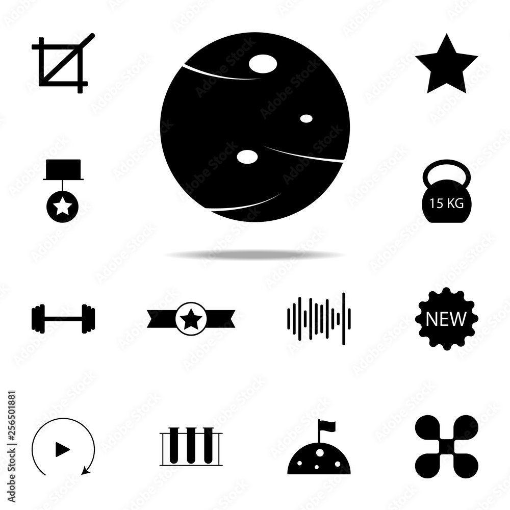 Poster planet icon. web icons universal set for web and mobile