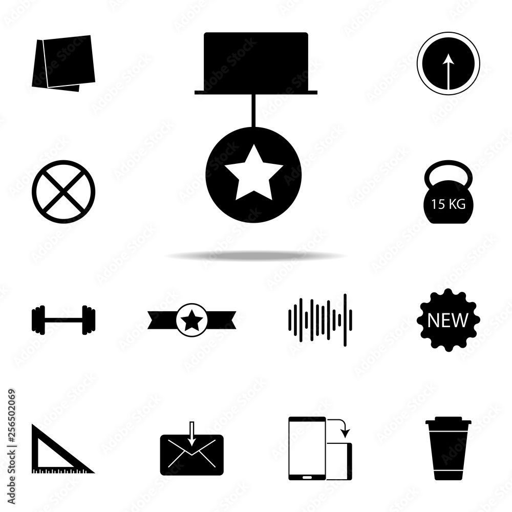 Poster medal icon. web icons universal set for web and mobile