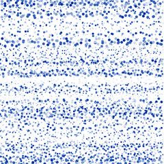 Blue dots on white background