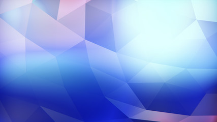 Seamless polygonal retro background