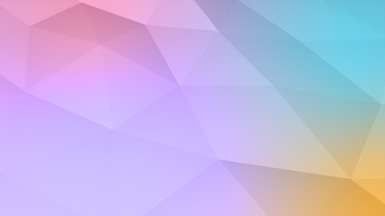 Obraz premium Seamless polygonal retro background