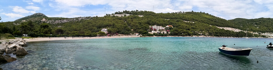 A peaceful beach in croatia