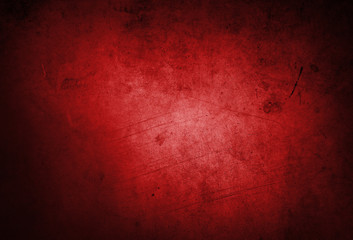 Red textured concrete wall background