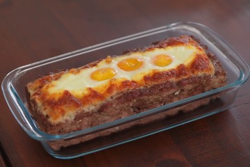  meatloaf with eggs