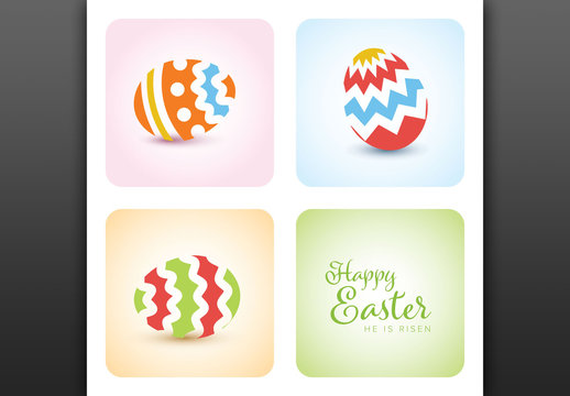 Easter Card Layout