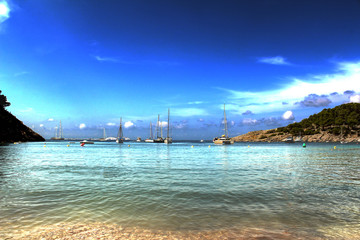 Playa Salada-Ibiza-Beach of Salada from Ibiza