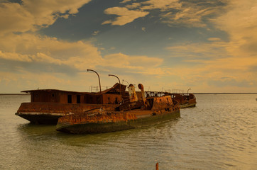 Fototapeta premium Barcos