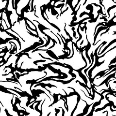 A spray paints on canvas paper in different interpretations