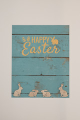 Happy Easter mit Hasen