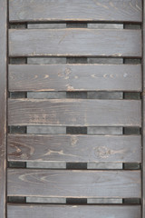 wooden bench element