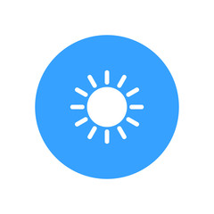 Modern Icon Weather Button Applications