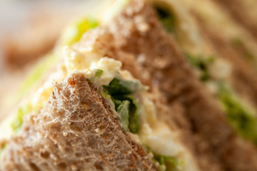 Small cut sandwiches