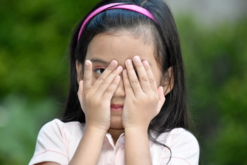 Petite Filipina Female And Fear