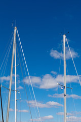 Obraz premium Sailing mast's