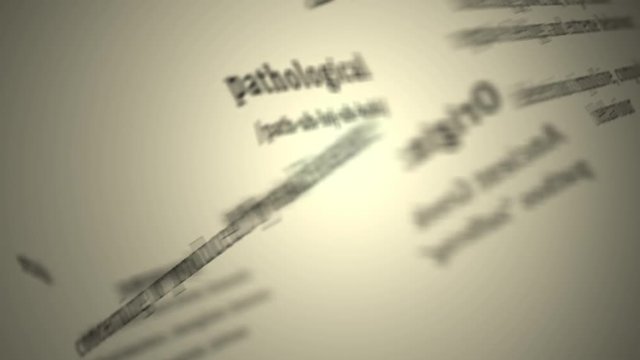 Definition: Pathological