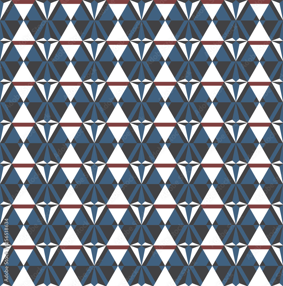 Poster vector color pattern. geometric background