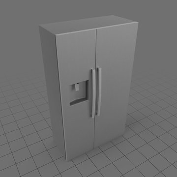 Modern fridge