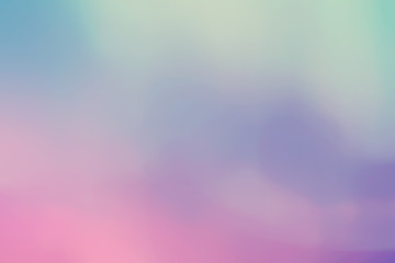Abstract gradient lights and colors soft pattern background
