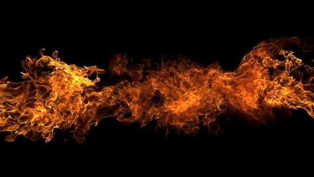 Fire ball explosion shooting with high speed camera.