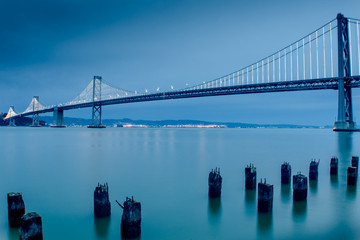 Blue Hour Bay Bridge