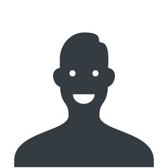 User Avatar vector icon flat isolated illustration