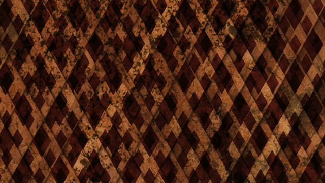 abstract wooden shapes background in motion