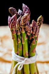 Asparagus, natural, raw, stems