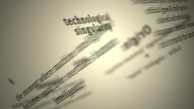 Definition: Technological Singularity