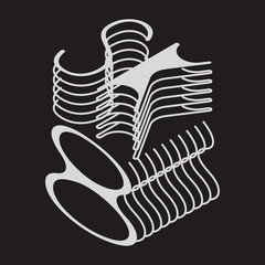 Skate board t shirt design. Extreme sports. Free style. Vector image for t-shirts, typography or other uses.