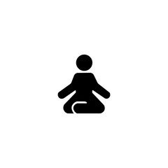 Yoga posture symbol
