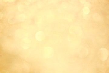 Gold abstract background,Yellow bokeh background.