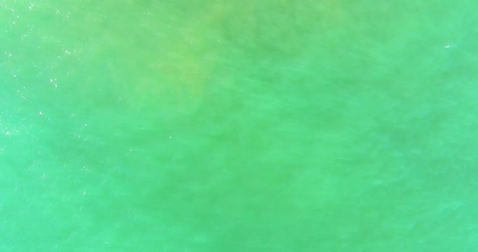 Beach of Sitges, coastal village of Barcelona,Spain. Aerial Footage