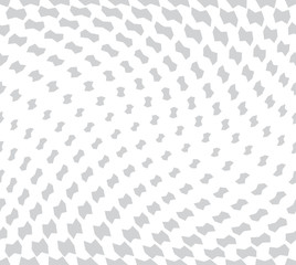 halftone geometric border pattern vector